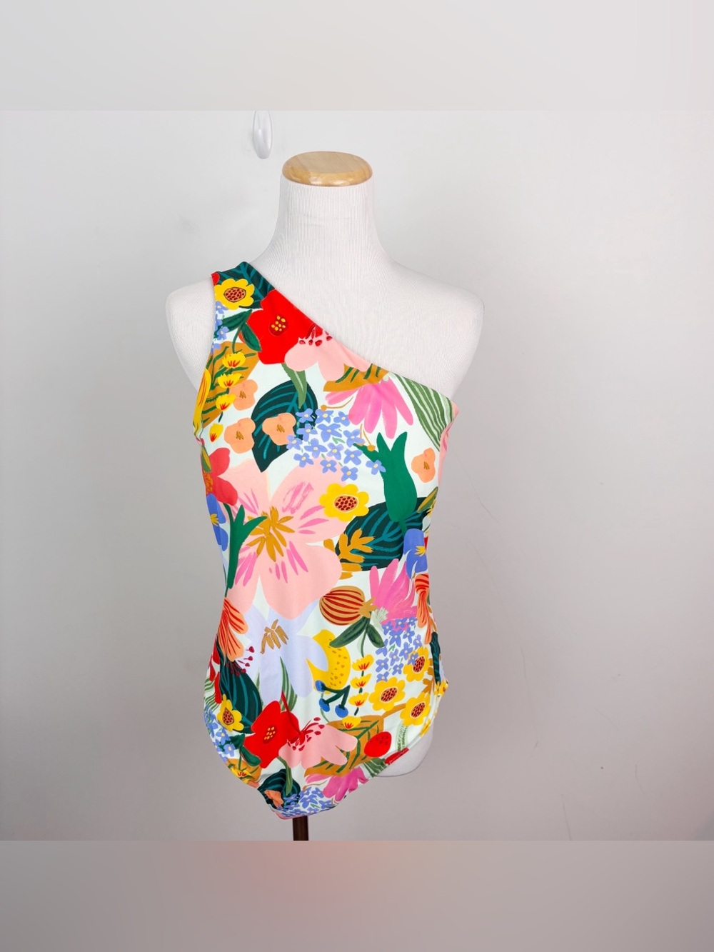 Rifle Paper Co. x Summersalt The Seamless Sidestroke Floral Size 14